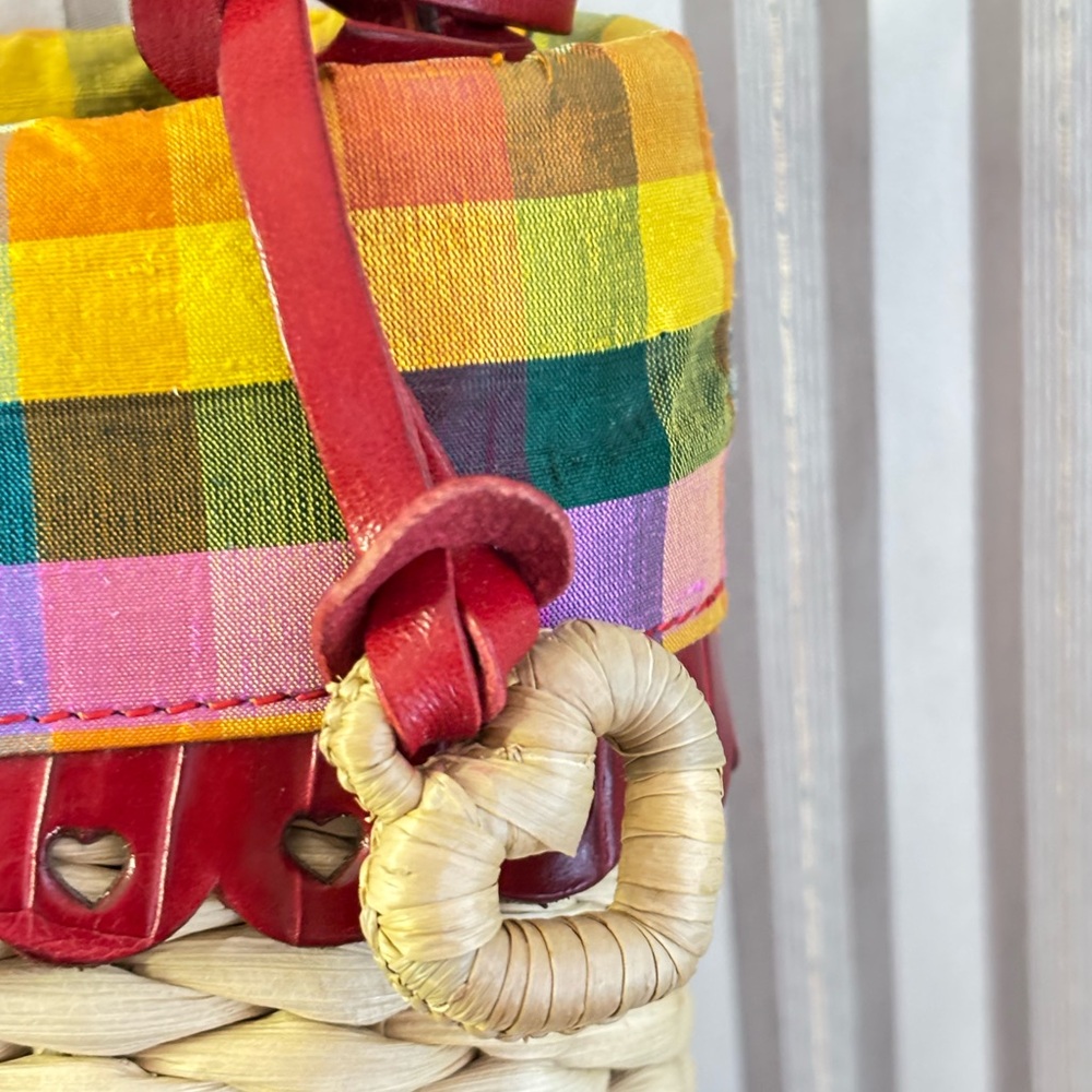 Brighton Poppy straw shoulder bag Vintage - Picture 9 of 16